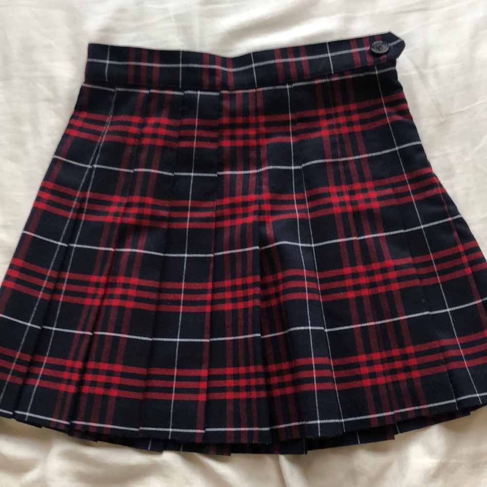 Plaid Tennis Skirt